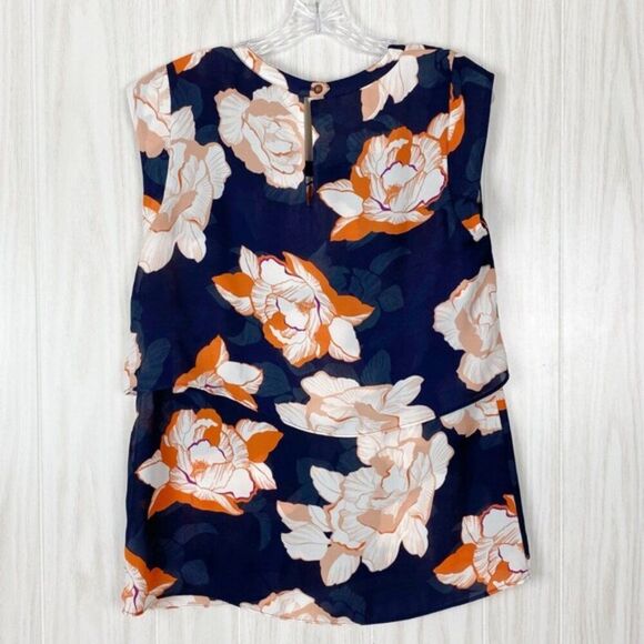 Cabi | Floral Blossom Tiered Blouse Style #5030 Size Small - Picture 2 of 6